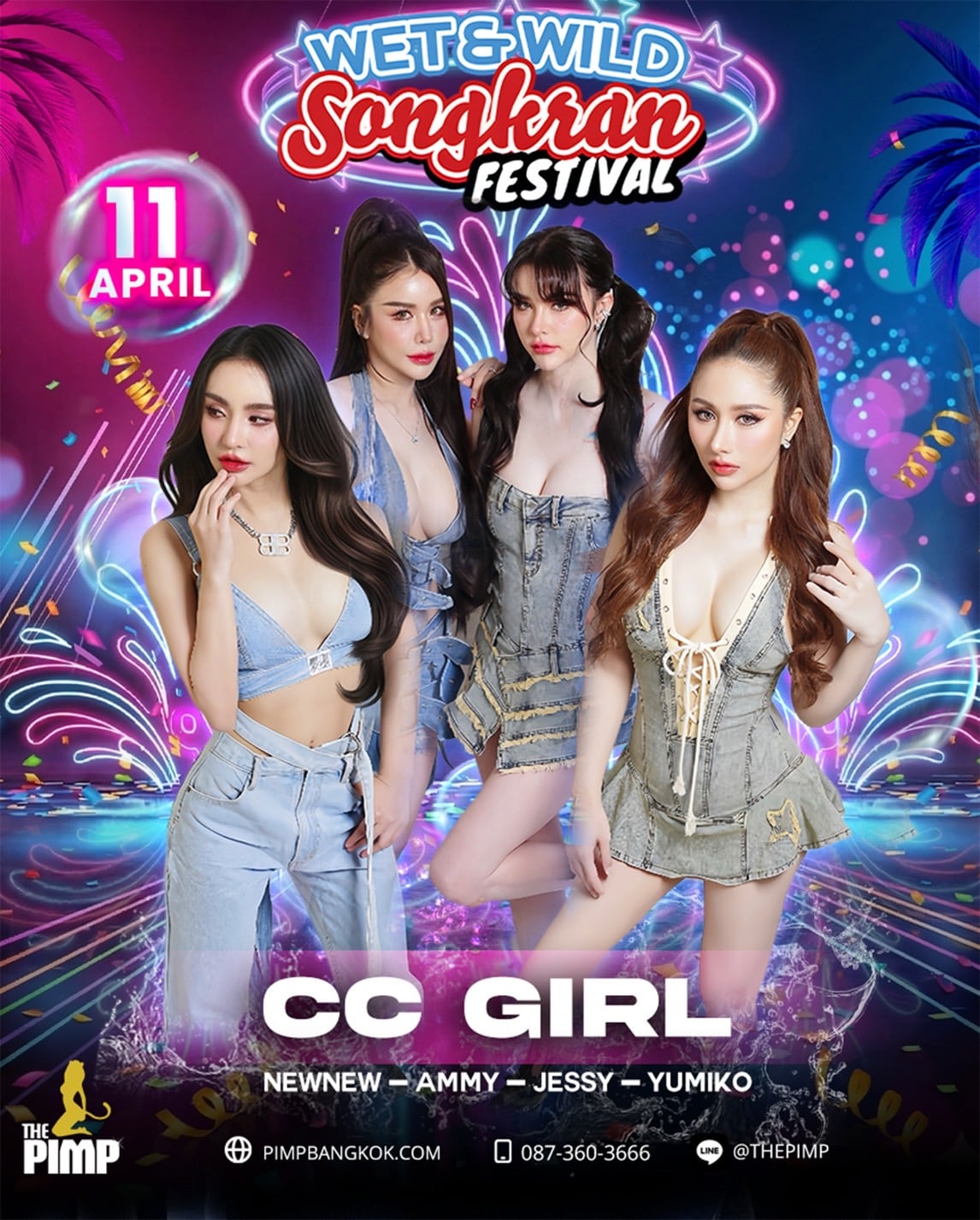 CC Girl Live at The Pimp Bangkok