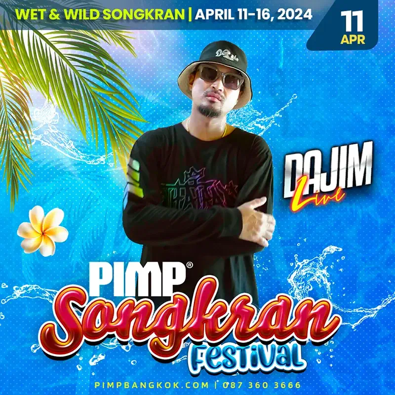 pimp songkran concert 2024 dajim 11 april